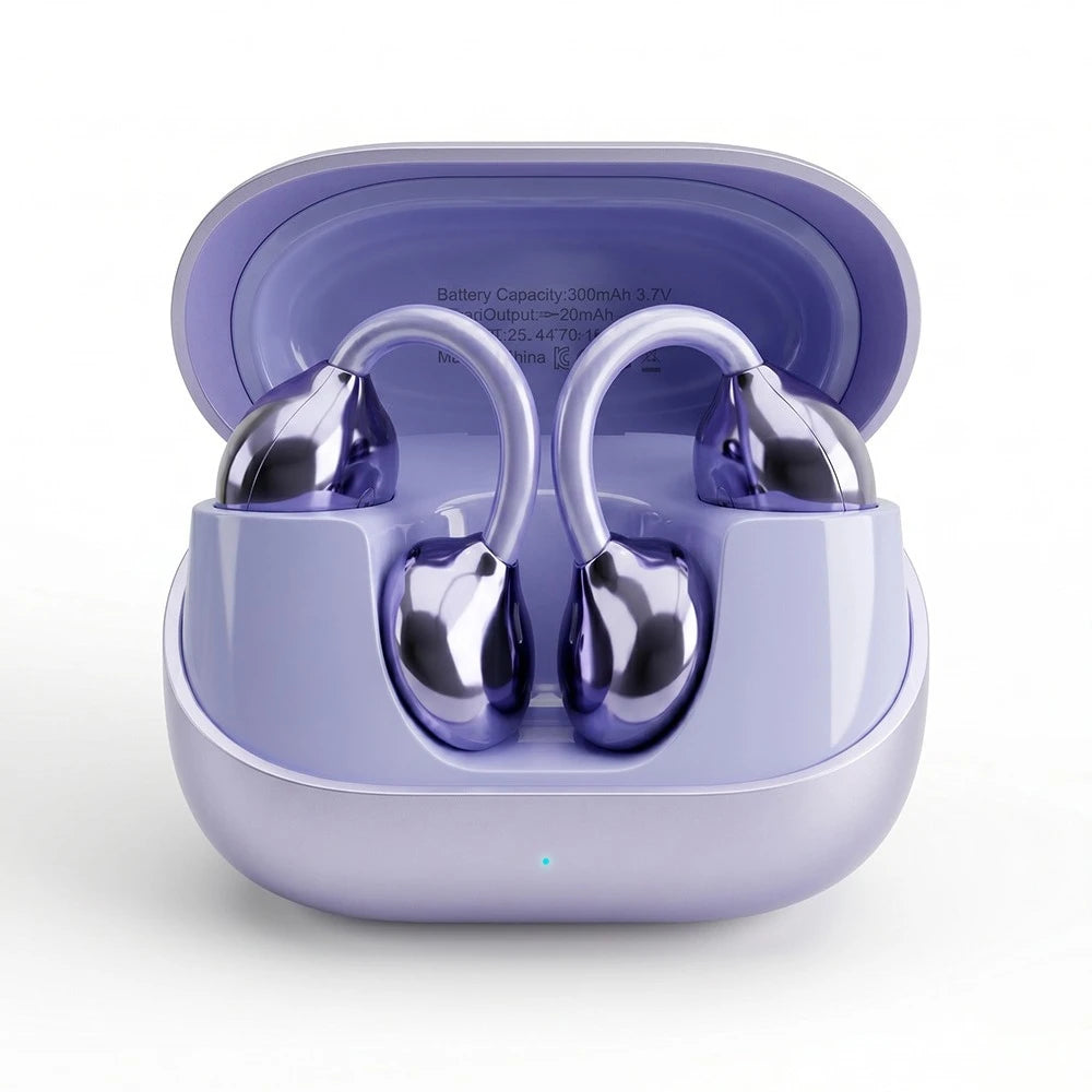 Monster AirClip AC235 AI Translator Ear Clip Earbuds HiFi Stereo Bluetooth 6.0 Headphone TWS Wireless Sport Earphone with APP