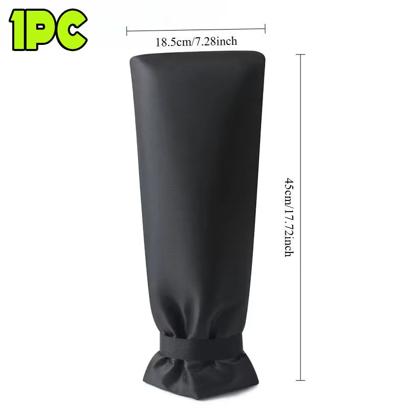 Faucet Cover Outdoor Black Frost-proof Insulated Tap Wrap For Yard Faucets Winter Outdoor Tap Protection Sleeve for Most Faucets