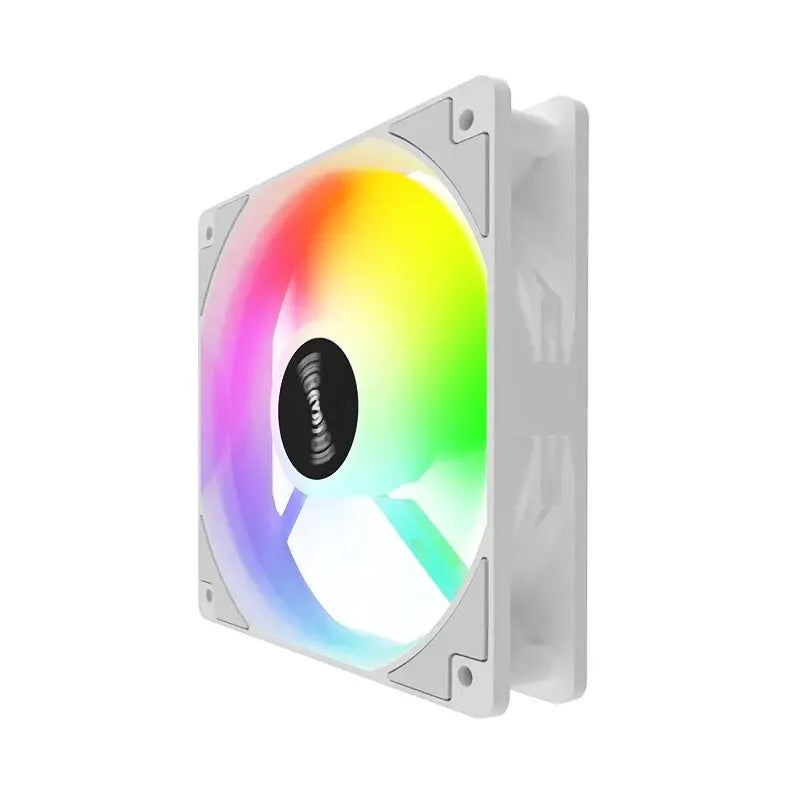 PC Case Fan 120mm 12V RGB Cyclic Mirror Light Effect For Desktop Computer Heat Dissipation Colorful Inside and Outside Luminous