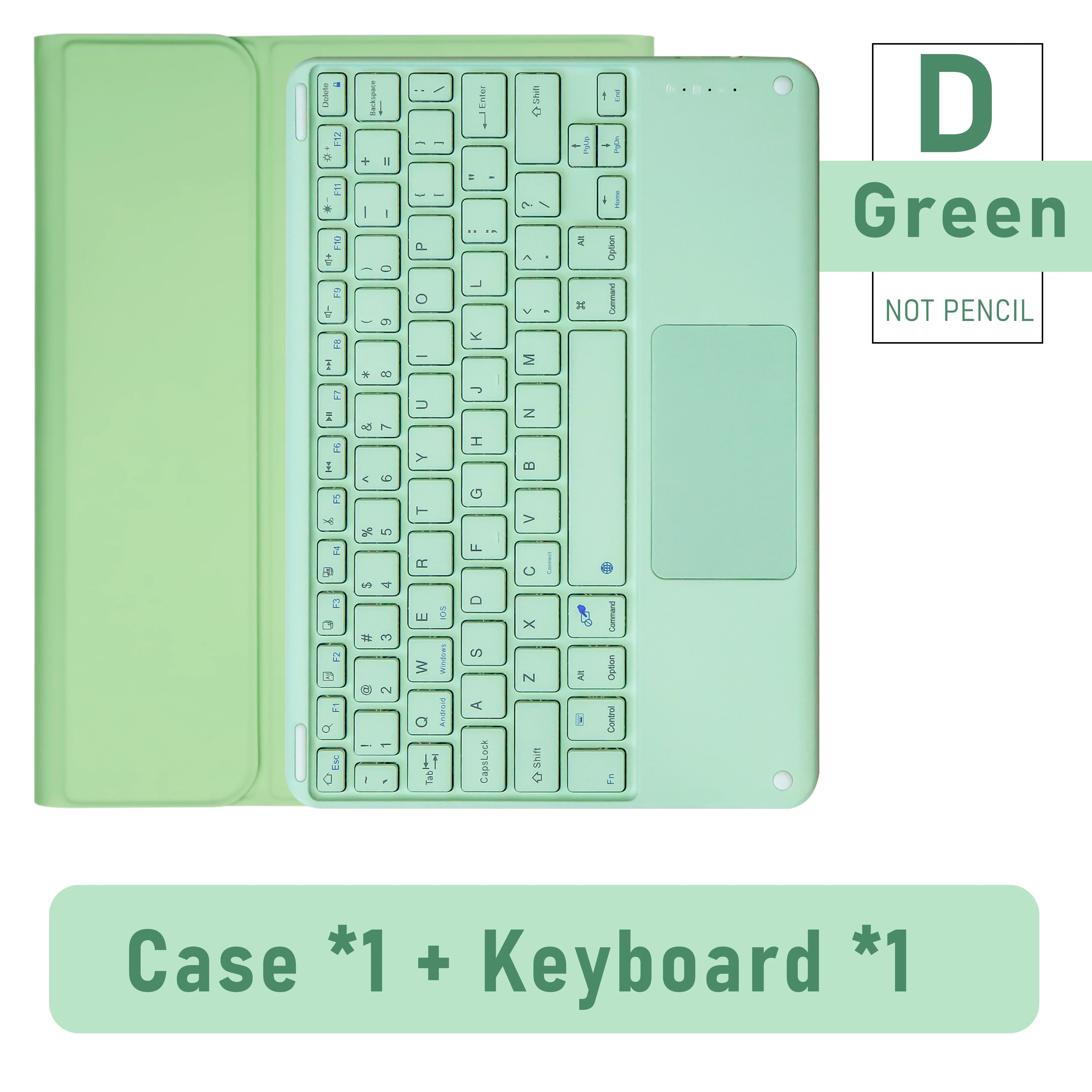 Keyboard Wireless Mouse Magic For iPad Pro 13 11 Case M5 M4 2026 M3 Air 13 11 5 4 10.2 9 8 7 Generation Case Bluetooth Keyboard