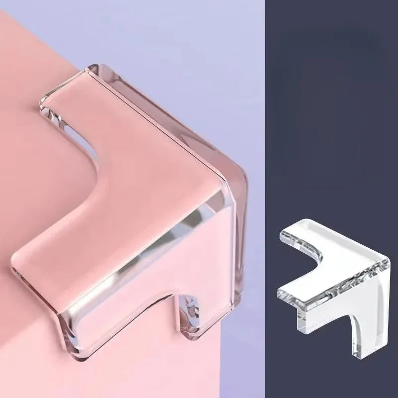 Clear Anti-collision Coffee Table Furniture Corner Protectors Children's Soft Corner Sheathing Living Room Decor  4-10Pcs