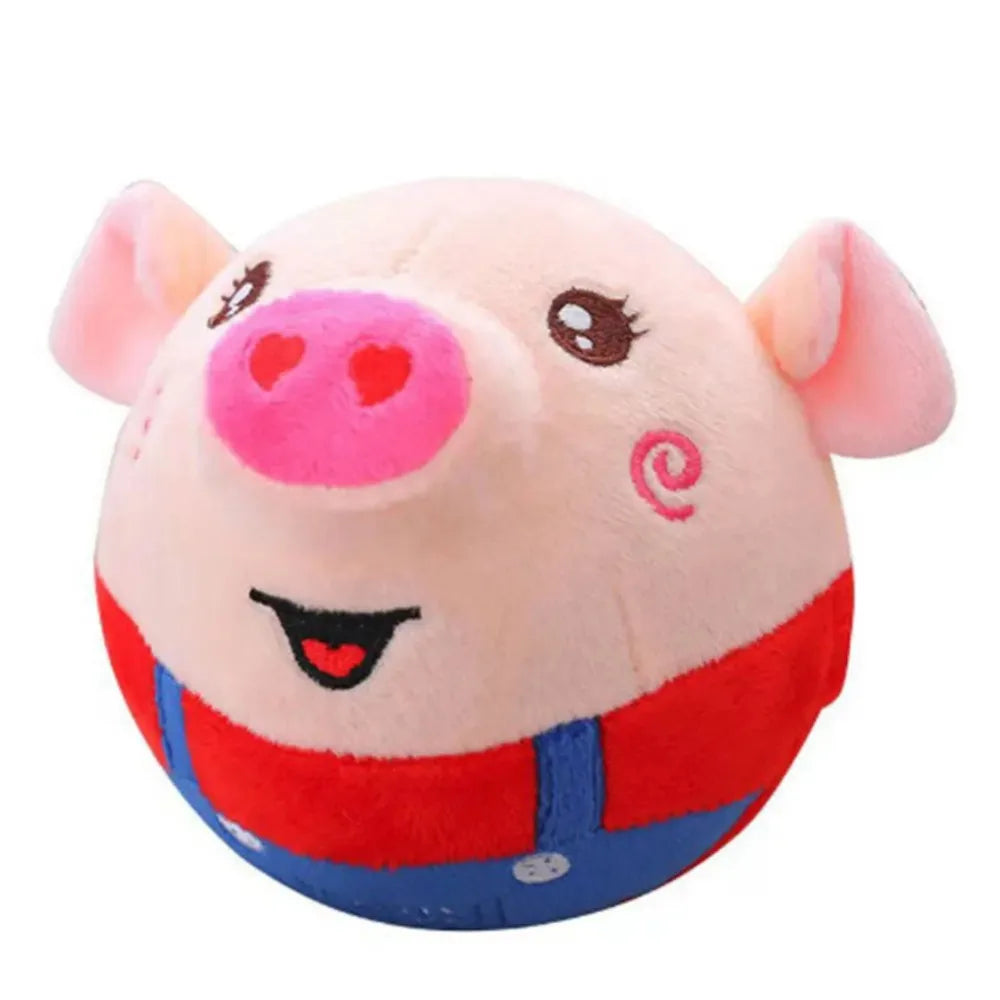 Shake Bouncing Jump Balls USB Rechargeable Music Vibration Electronic Pet Dog Toy Electronic Singing