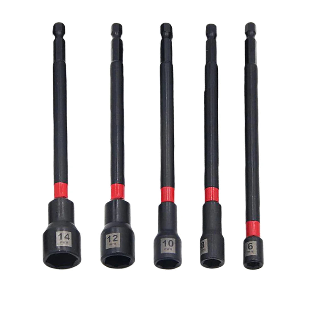 Hexagon Socket Wrench 150mm Magnetic Hex Nut Driver Drill Bit Adapter Socket Wrench Extension Sleeve Hand Tool Socket