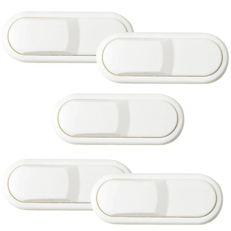 Children's Drawer Safety Lock Cabinet Door Protection Latch Baby Anti Pinch Hand Invisible Lock Opposite Door Wardrobe Locks