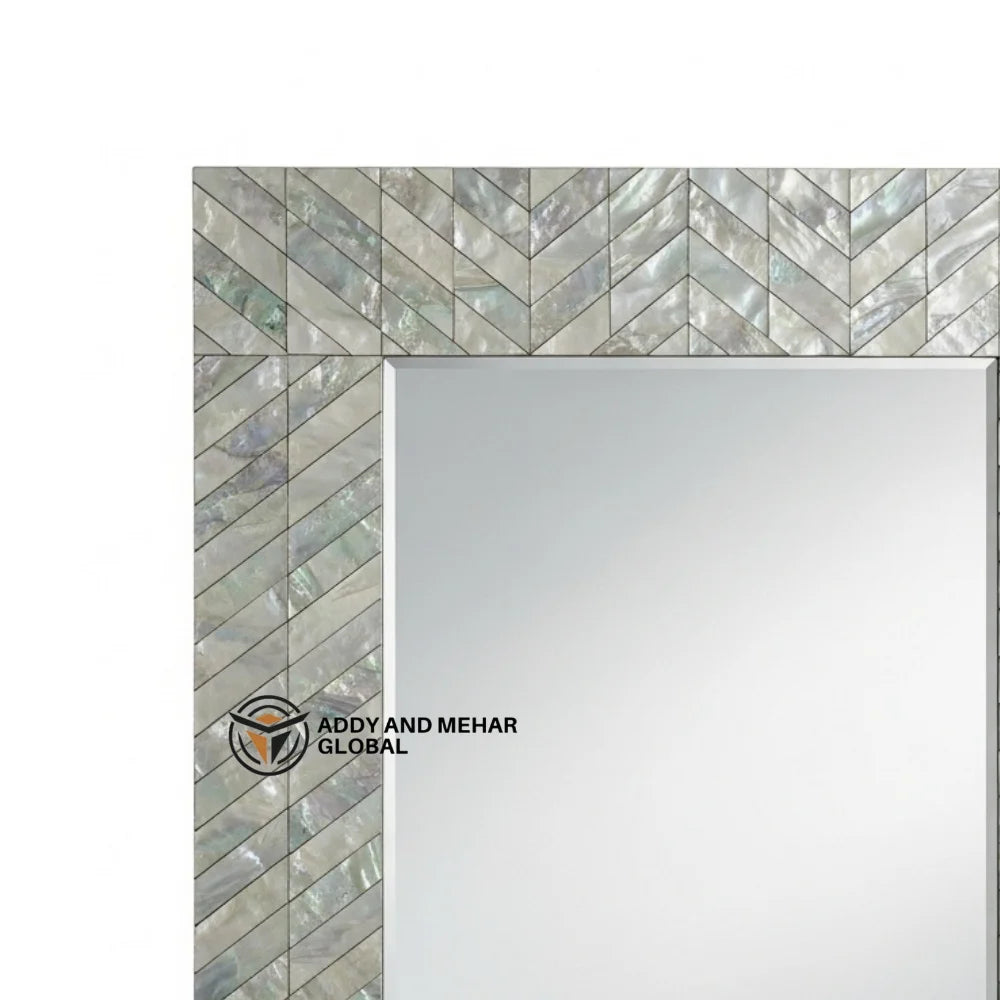 Decorative MDF Inlay Art Deco Wall Mirror Eco-Friendly Handmade Wedding Mirror for Wholesale