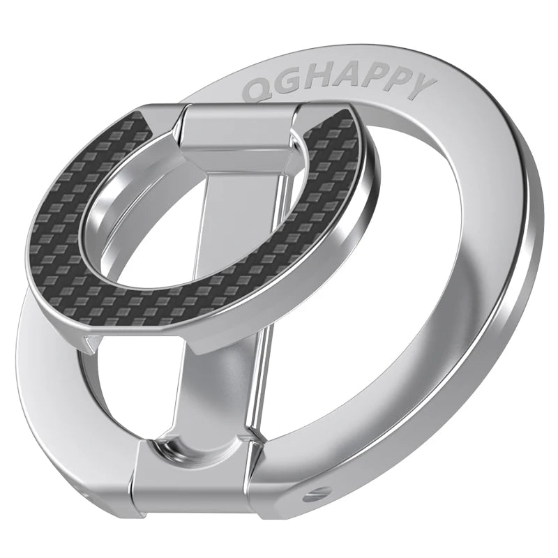 Mobile Phone Strong Magnetic Holder for Magsafe Double-sided Magnet Stand Portable Folding Ring Bracket for  Phone 14 15 16