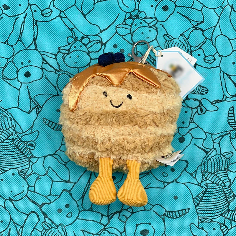 Muffin Plush Toy, Mini Cherry Charm, Jellyfish Plush Toy, Watermelon, Sunflower, JC Sour Pickle Bag Charm