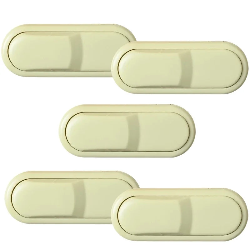 Children's Drawer Safety Lock Cabinet Door Protection Latch Baby Anti Pinch Hand Invisible Lock Opposite Door Wardrobe Locks