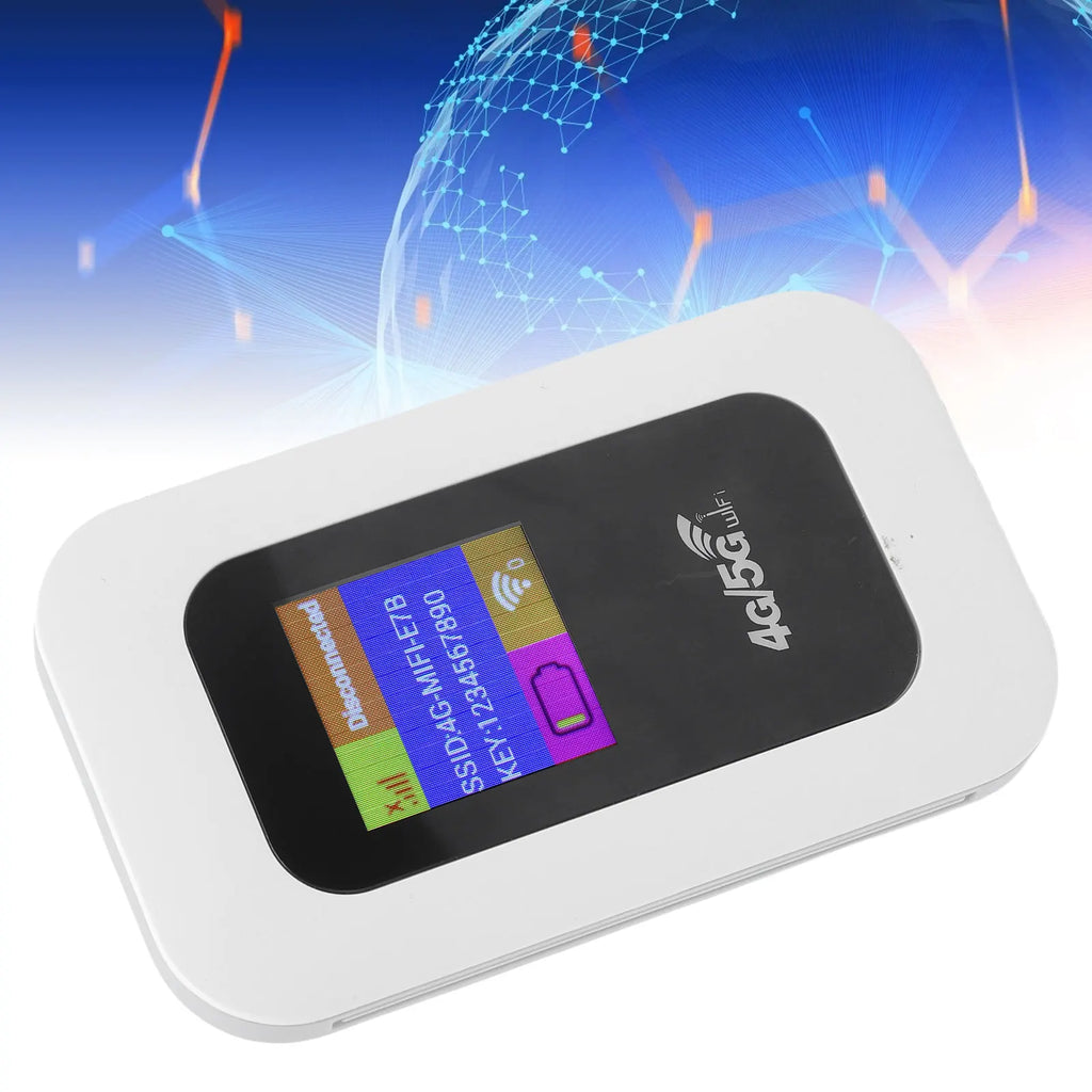 WiFi Hotspot Device 300Mbps High Speed 4G/5G  Wireless Network Device for Travel Camping WiFi Mobile Hotspot Device