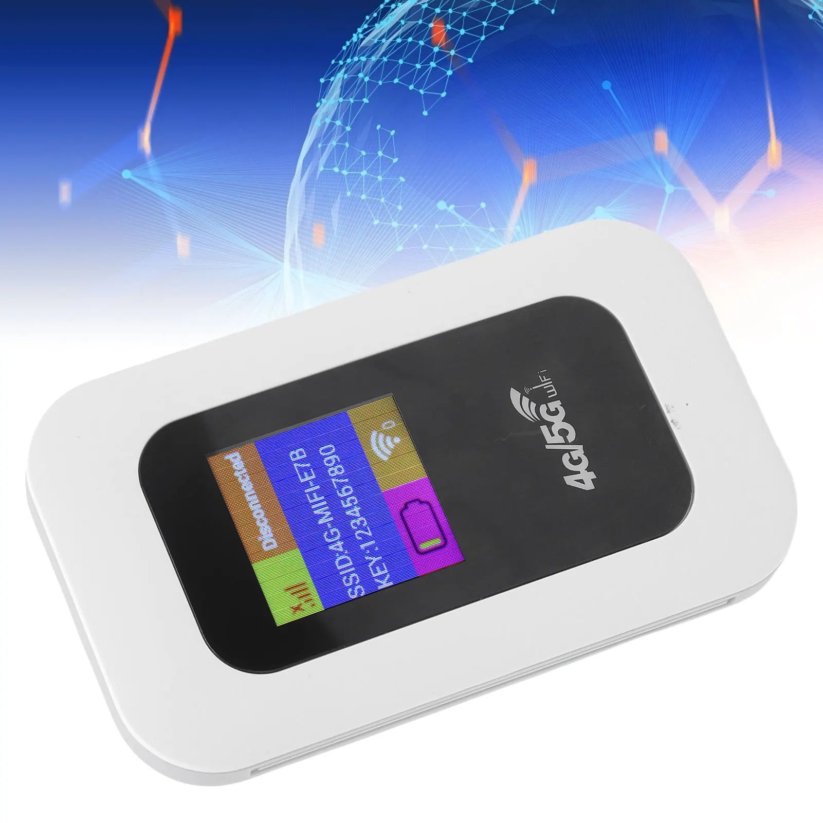 WiFi Hotspot Device 300Mbps High Speed 4G/5G  Wireless Network Device for Travel Camping WiFi Mobile Hotspot Device
