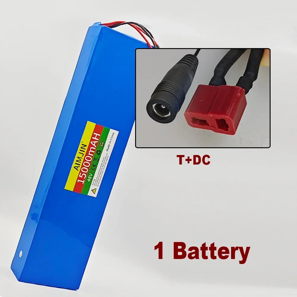 48V lithium-ion battery 48V 15Ah 1000W 13S4P lithium-ion battery pack for 54.6V for Citycoco BMS electric scooters