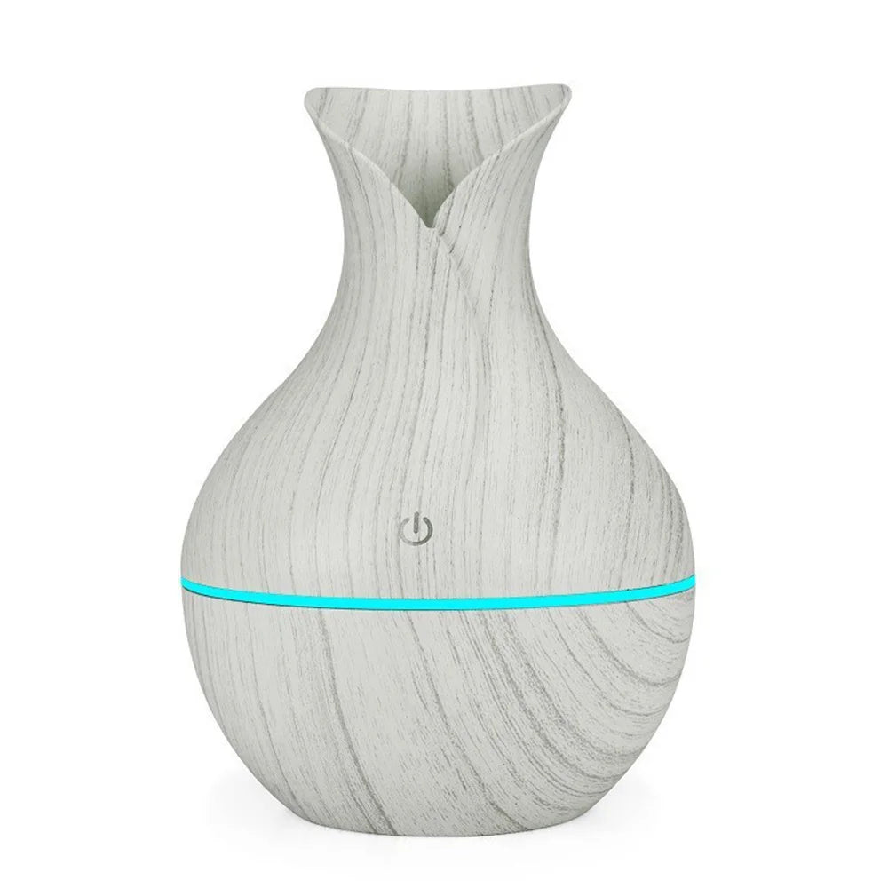 Ultrasonic personal humidifier & aroma diffuser with LED mood light support USB power supply