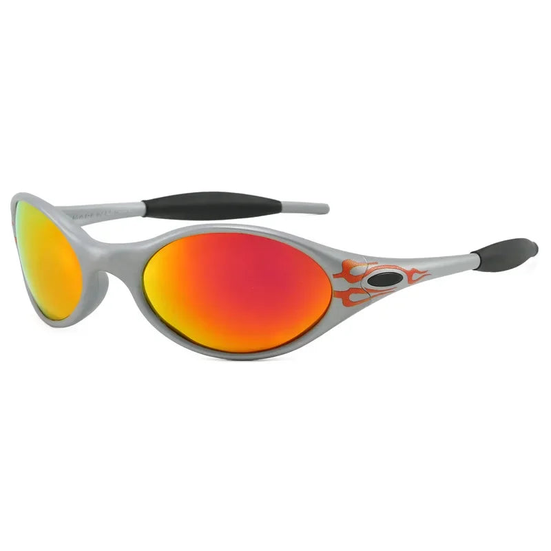 2026 Y2k Euro-american Polarized Sunglasses For Men And Women Tr Retro Oval Round Frame Outdoor Cycling Driving Sunglasses.