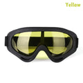 DIZETION 1Pc Winter Windproof Skiing Glasses Goggles Outdoor Sports Eyewear Glasses Ski Dustproof Lens Frame Sunglasses
