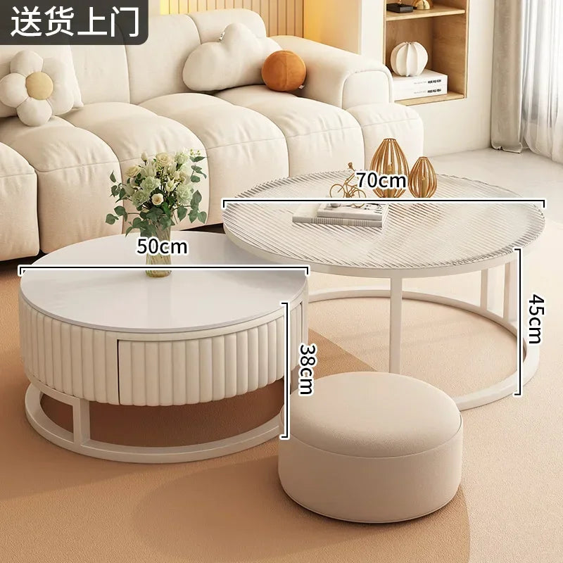 Designer Organizer Coffee Table Clear Round Kitchen Photo Album Coffee Table Mechanism Unique Mesa Auxiliar Entrance Furniture