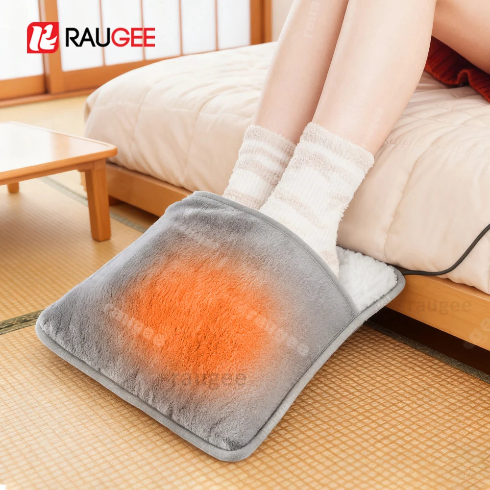 Electric Foot Heater Portable Soft Foot Warmer Mat For Home USB Foots Warmer Pat Wearable Foot Warmth Mad Winter Foot Warmer