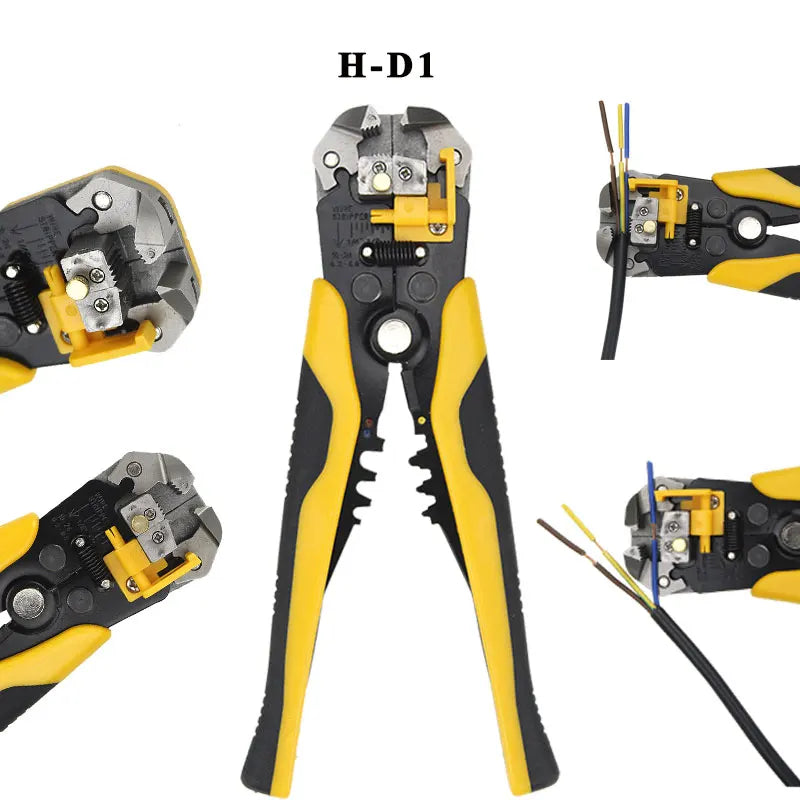 Wire Stripper Tools Multifunctional Pliers HD-1 Automatic Stripping Cutter Crimping Cable Wire Electrician Repair Tools