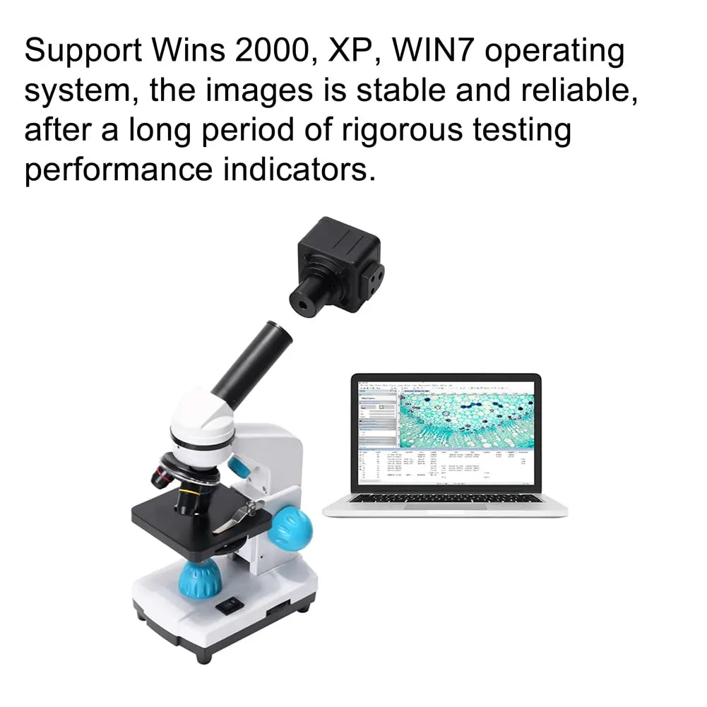 5MP Cmos Microscope USB Camera Digital Electronic Eyepiece Free Driver High Resolution Microscope High Speed Industrial Camera