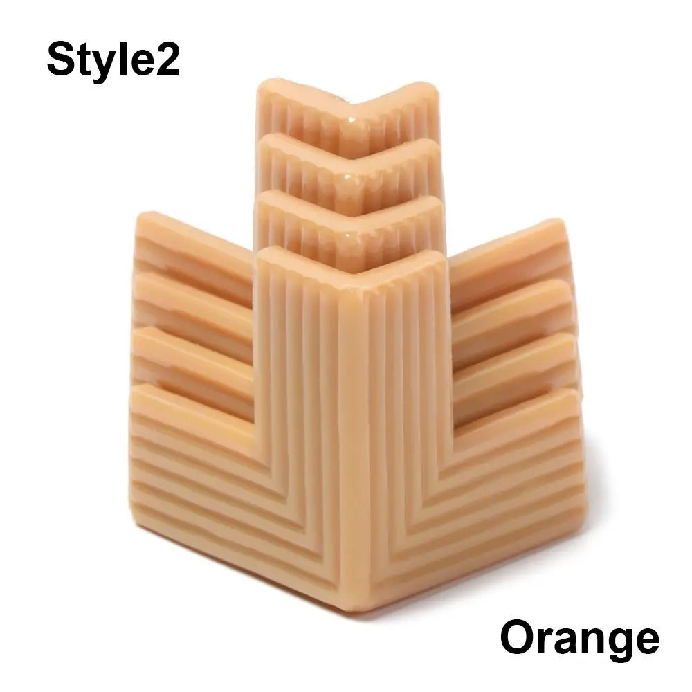 4PCS Soft Desk Safety Anticollision Strip Corner Guards Table Corner Protector Edge Protection