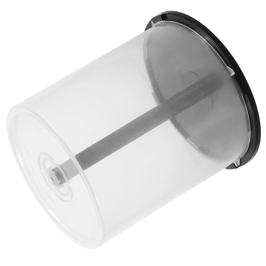 CD Storage Bin Clear Dvd Cases Bucket Cd/dvd Holders Empty Bracket Container Organizer