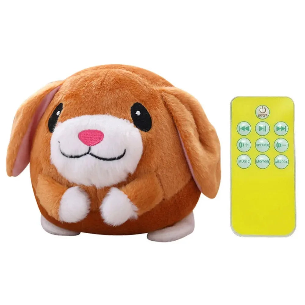 Shake Bouncing Jump Balls USB Rechargeable Music Vibration Electronic Pet Dog Toy Electronic Singing