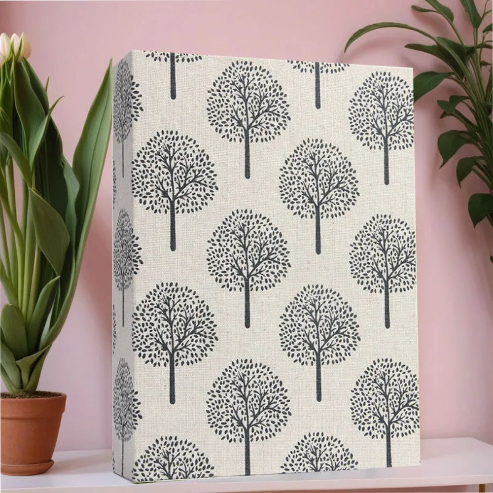 New 100 Pockets Photo Album 4x6 Photos Small Scrapbook Album Linen Cover Slip-in Picture Albums DIY Writable Photo Storage