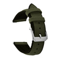 18/19/20/21/22mm For Cordura Sailcloth Nylon Strap Silicone Rubber Quick Release Band for Seiko Omega Cartier Smartwatch Belt