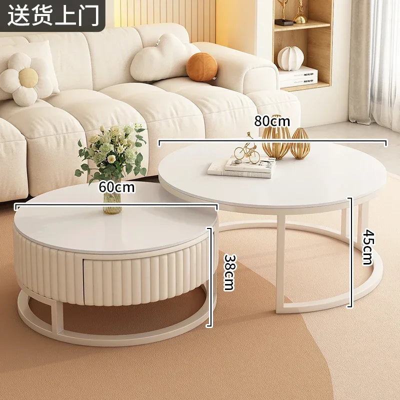 Designer Organizer Coffee Table Clear Round Kitchen Photo Album Coffee Table Mechanism Unique Mesa Auxiliar Entrance Furniture