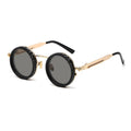 Polarized Round Sunglasses Men ND9 Adjustable Dimming Sun Glasses Women Retro Punk Fishing Eyeglasses Outdoor Shades UV400
