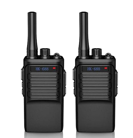 2 Pack Kids Two-Way Walkie Talkies, 3KM Long Range, 1200mAh Rechargeable Battery, 16 Channels Easy Operation, Outdoor Camping To