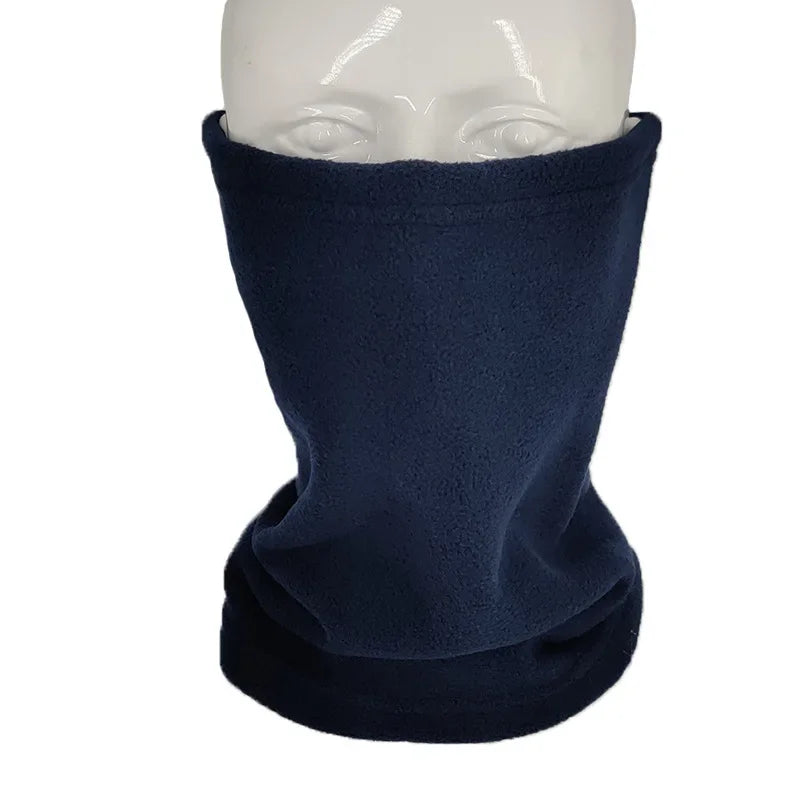 Polar Fleece Neck Tube Ear Warmer Fishing Skating Running Sport Scarf Face Mask Camping Hiking