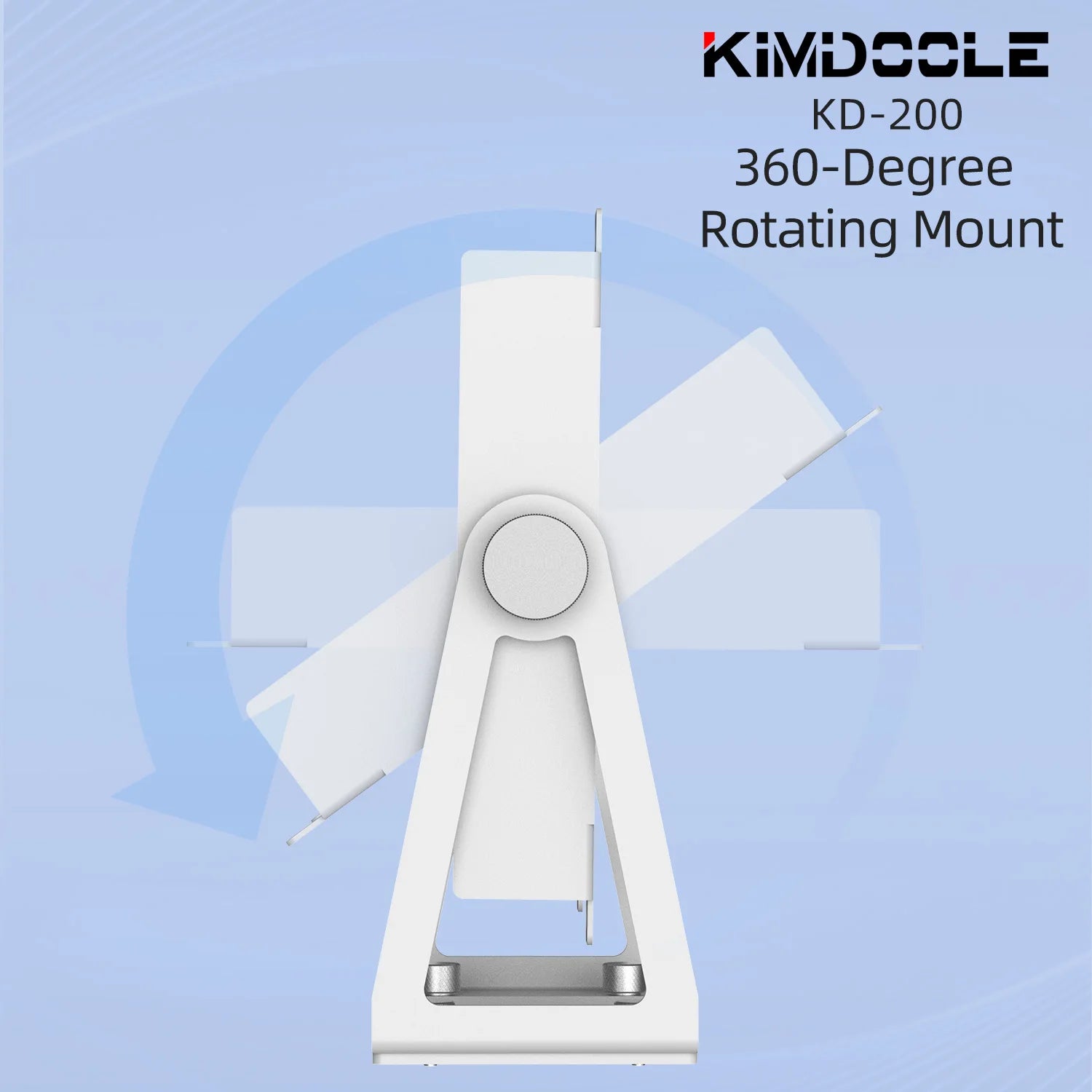 Multi-Purpose Desktop Fan Stand That 360 Degrees Rotation Suitable For 120mm And 140mm PC Cases External Cooling Fans