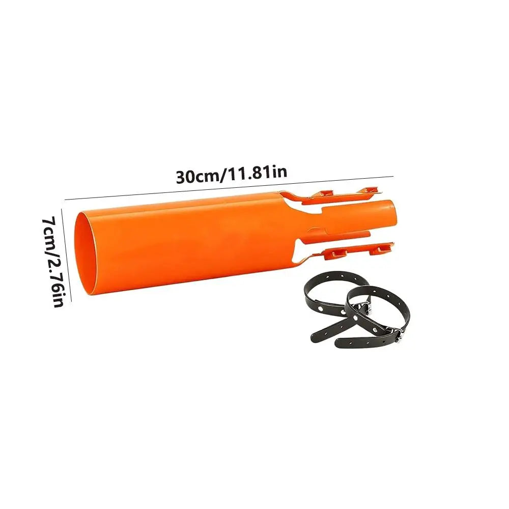 Easy to Attach Airflow Booster Circular Nozzles Doubles Airflow Leaf Blower Attachment All Weather Replacement Part