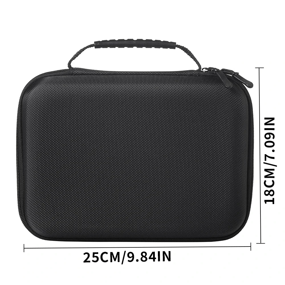Dual controller storage bag portable EVA bag suitable for PS 5 PS 4 various game controllers, handles, game accessories