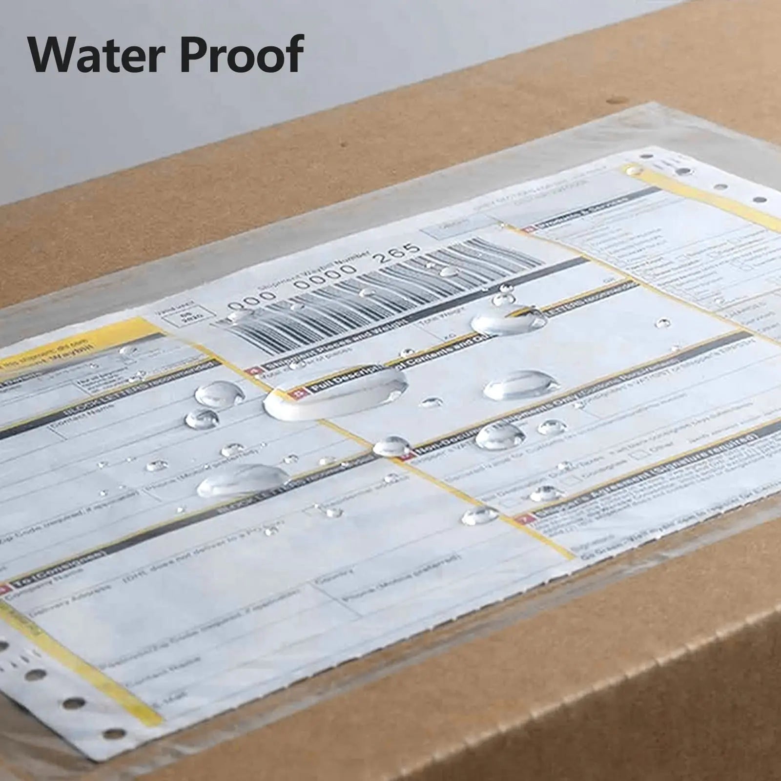 30 PCS Packing List  Envelope Pouches Clear Self-adhesive Shiping Label  Packing List  OPP Packing List Bag