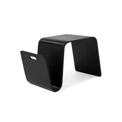 MOMO Designer Minimalist N-Type Small Coffee Table Scandinavian Sofa Side Table Solid Wood Bedside Balcony Corner Table