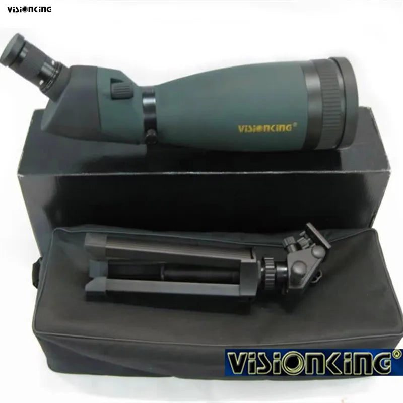 Visionking 30-90x100 Bak4 FMC Spotting Scope Waterproof Long Range Monocular Birdwatching Camping Equipment Telescope W/ Tripod