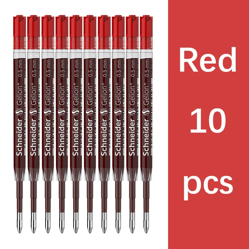 Germany Original Schneider Gelion+ 0.5mm neutral gel pen refill cartridge core European standard G2 refill