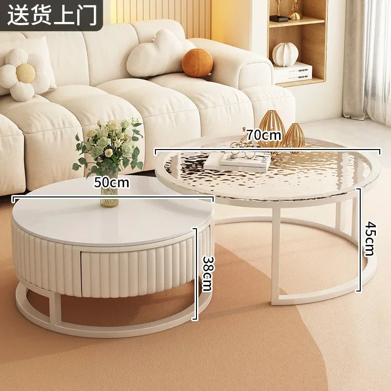 Designer Organizer Coffee Table Clear Round Kitchen Photo Album Coffee Table Mechanism Unique Mesa Auxiliar Entrance Furniture