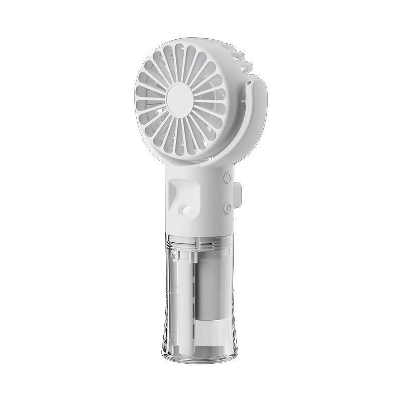 Wearable Handheld Mini Fan Outdoor Portable Cold Air Spray Fan With Humidification Function