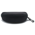 1PC Portable Zipper Carabiner Sunglasses Protector Box Hard Eye Glasses Case Travel Pack Glasses Case Eyewear Accessories