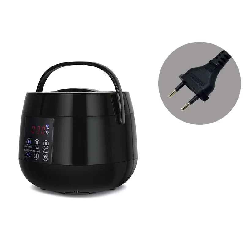 2026 New 500CC Wax Heater Warmer Hair Removal Wax Machine SPA Body Epilator Paraffin Wax Pot Smart LCD Temperature Display