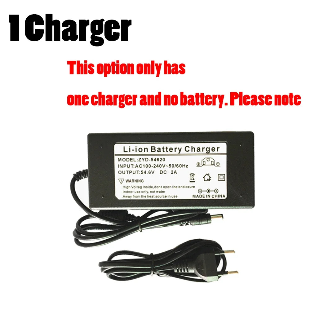 48V lithium-ion battery 48V 15Ah 1000W 13S4P lithium-ion battery pack for 54.6V for Citycoco BMS electric scooters