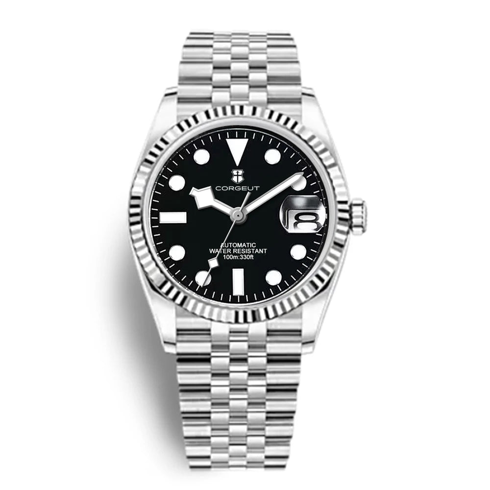 Luxury Corgeut Men/ Women Watch 36mm/39mm Sapphire NH35 AutomaticMechanical WristWatches Jubliees Sapphire Lume reloj hombre