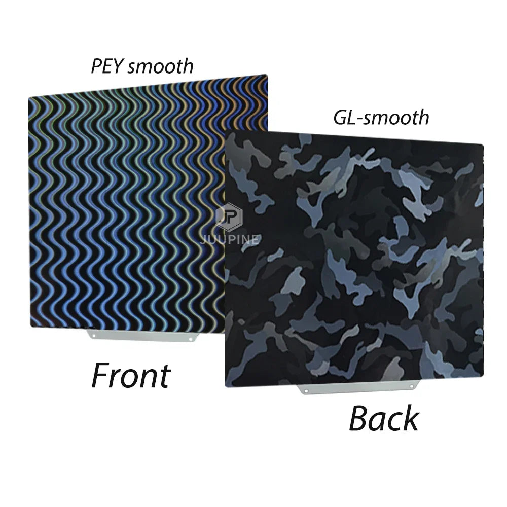 For Qidi Q1 Pro Plate 3D Printer Accessories Heat Bed Double Side PEO PET PEI Powder Coated Spring Steel Sheet 250x250 PEI Sheet
