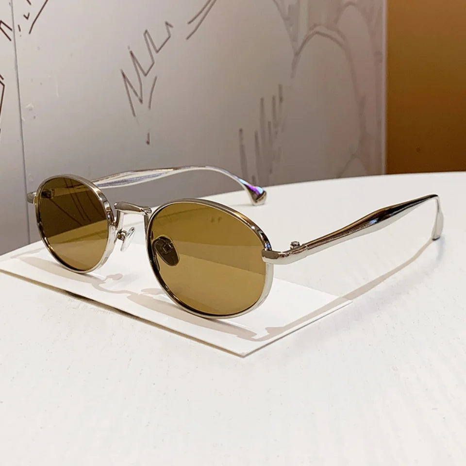 Fashion New Women's Sunglasses UV400 Luxury Design Outdoor Vacation Leisure Driving High Quality Retro Round Women Sun Glasses