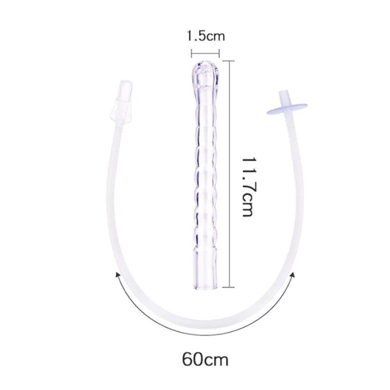 Silicone Bidet Cleaner Enema Nozzle Washing Anal Cleaning Shower Douche Replacement Accessories