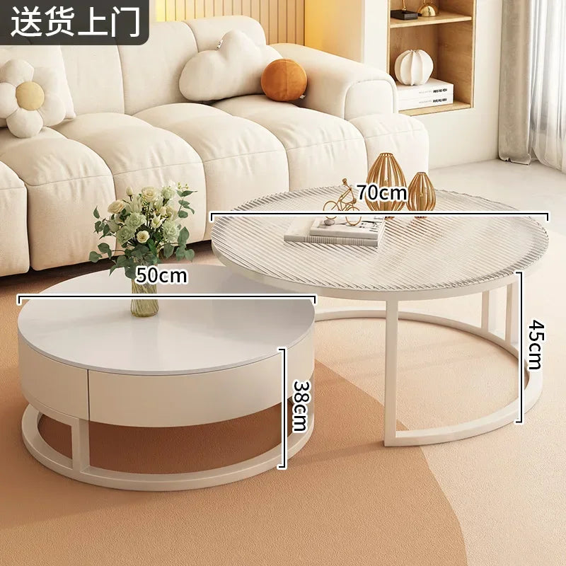 Designer Organizer Coffee Table Clear Round Kitchen Photo Album Coffee Table Mechanism Unique Mesa Auxiliar Entrance Furniture