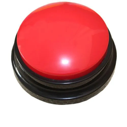 Dog Communication Buttons Voice Recording Button for Pet Training Buzzer 30 Second Record Playback Funny Gift for Talking Pet