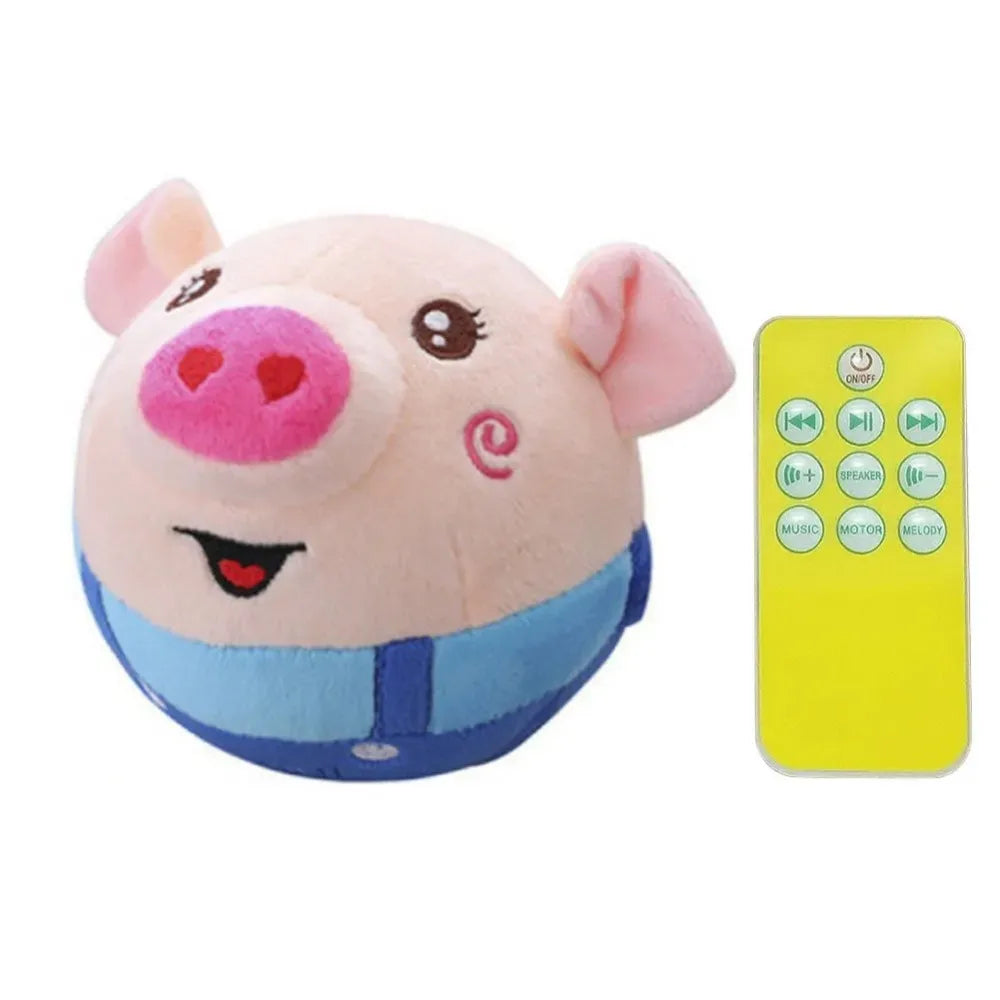 Shake Bouncing Jump Balls USB Rechargeable Music Vibration Electronic Pet Dog Toy Electronic Singing